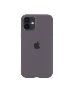 Чехол Soft Touch для Apple iPhone 12/12 Pro Lavender Gray