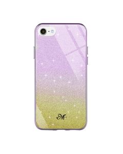 Чехол Swarovski Case для iPhone 6/6S Violet/Yellow