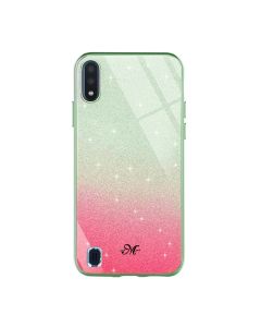 Чохол Swarovski Case для Samsung A01-2020/A015 Green/Light Pink