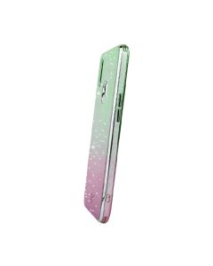 Чехол Swarovski Case для Samsung A11-2020/A115/M11-2019/M115 Green/Light Pink