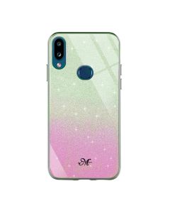 Чохол Swarovski Case для Samsung A10s-2019/A107 Green/Light Pink