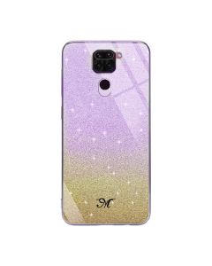 Чохол Swarovski Case для Xiaomi Redmi Note 9/Redmi 10x Violet/Yellow