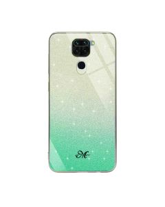 Чохол Swarovski Case для Xiaomi Redmi Note 9/Redmi 10x Yellow/Green