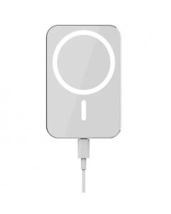 Автотримач для телефона з бездротовою зарядкою Wireless Magsafe Magnetic 15W Square White