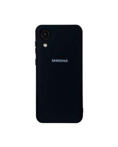 Чехол Original Soft Touch Case for Samsung A03 Core/A032 Black