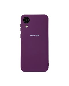 Чохол Original Soft Touch Case for Samsung A03 Core/A032 Grape