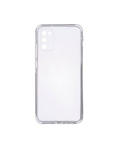 Original Silicon Case Samsung A03s-2021/A037 Clear with Camera Lens