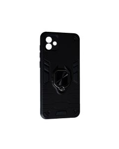 Чохол Armor Antishock Case для Samsung A04-2022/A045 with Ring Black with Camera Lens