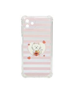 Чохол Wave Cute Case для Samsung A04-2022/A045 Clear Kitty Love with Camera Lens