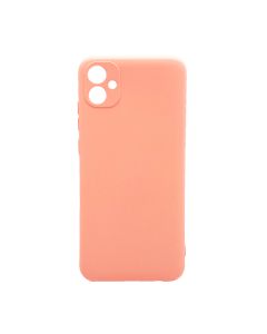 Чехол Original Soft Touch Case for Samsung A04e-2022/A042 Pink with Camera Lens