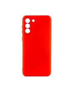 Чохол Original Soft Touch Case for Samsung S21 FE/G990 Red with Camera Lens