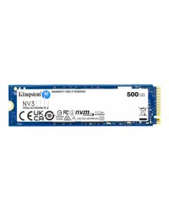 Накопичувач SSD M.2 Kingston NV3 500GB NVMe 2280 PCIe 4.0 x4 3D NAND