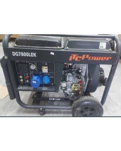 Генератор дизельний Б/в ITC Power DG7800LE(K) 6,0кВт 14л