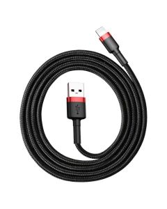 Кабель Baseus Cafule Cable USB For Lightning 1.5A 2m Red+Black