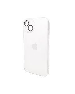 Чохол для смартфона AG Glass Matt Frame Color Logo for Apple iPhone 14 Pearly White
