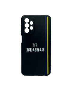 Чохол Wave We are Ukraine Case Samsung A32-2021/A325 Black I`m Ukrainian with Camera Lens