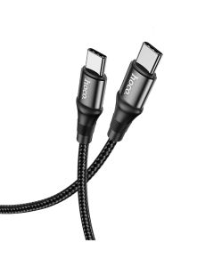 Кабель HOCO X50 Type-C to Type-C Exquisito 100W charging data cable(L=1M) Black