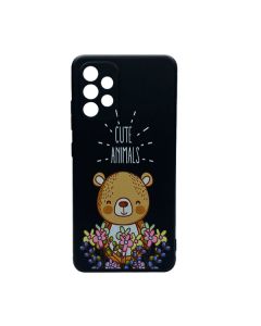 Чехол Wave Cute Case для Samsung A23-2022/A235-2022 Black Feel Cute with Camera Lens