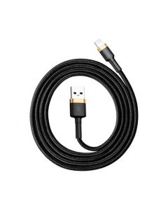 Кабель Baseus Cafule Cable USB For Lightning 1.5A 2m Gold+Black