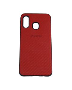 Чохол Carbon для Samsung A40-2019/A405 Red