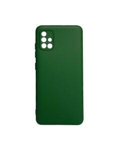 Чохол Original Soft Touch Case for Samsung A51-2020/A515 Dark Green with Camera Lens