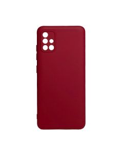 Чохол Original Soft Touch Case for Samsung A51-2020/A515 Marsala with Camera Lens