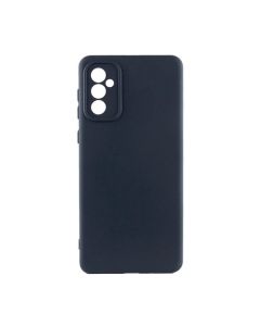 Чехол Original Soft Touch Case for Samsung A55-2024/A556 Dark Blue with Camera Lens