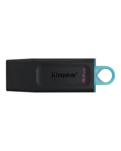 Флешнакопичувач USB3.2 64GB Kingston DataTraveler Exodia Black/Teal (DTX/64GB)