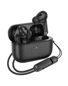 Бездротові навушники HOCO EQ9 Plus Duke true wireless ANC Noise Reduction BT headset Black