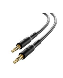Аудио кабель 3.5 - 3.5 мм XO NB-271 Straight PVC 1m Black