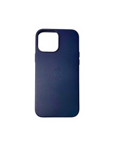 Чохол для смартфона Leather AAA Full Magsafe IC for iPhone 15 Deep Blue