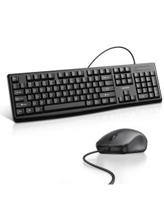 Комплект з  маніпулятора миші та клавіатури UGREEN Wired Keyboard and Mouse Combo