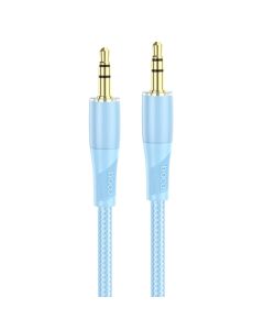 Аудiокабель HOCO UPA25 Transparent Discovery Edition AUX audio cable Blue