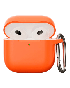 Футляр для навушників AirPods 4 Ultra Thin Case Orange