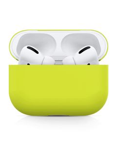 Футляр для наушников AirPods  Pro Ultra Thin Case Lemon Yellow