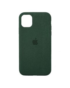 Чехол Alcantara для Apple iPhone 11 Pro Pine Green