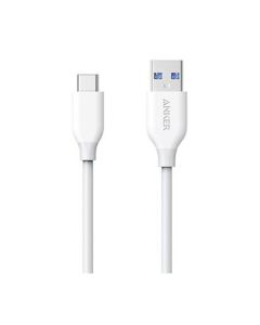 Кабель Anker Powerline Select+ USB-C to USB-A 0.9m White (A8022H21)
