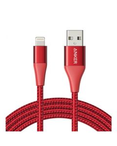 Кабель Anker Powerline+ II Lightning 0.9m Red (A8452H91)