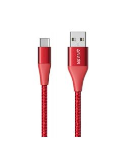 Кабель Anker Powerline+ II USB-C to USB-A 0.9m Red (A8462H21)