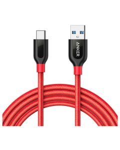Кабель Anker Powerline+ V3 USB-C to USB-A 3.0 0.9m Red
