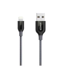 Кабель Anker USB Cable to Lightning Powerline+ V2 90cm Space Grey (A8121HA2)
