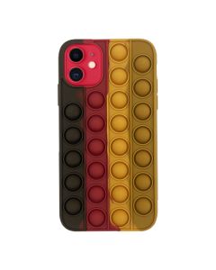 Чохол Antistress Pop It для Apple iPhone 11 Brown/Hz