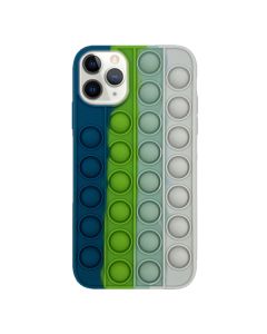 Чохол Antistress Pop It для Apple iPhone 11 Pro Max Green/White