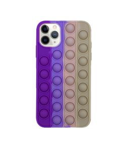 Чохол Antistress Pop It для Apple iPhone 11 Pro Violet/Pink