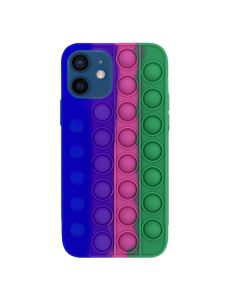 Чохол Antistress Pop It для Apple iPhone 12 Mini Blue/Sea Breez