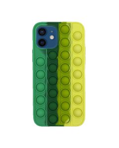 Чохол Antistress Pop It для Apple iPhone 12 Mini Sea Breez/Light Green