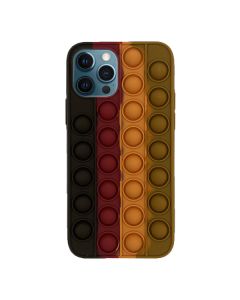 Чохол Antistress Pop It для Apple iPhone 12 Pro Max Brown/Hz