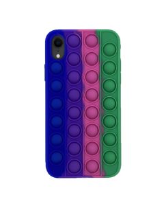 Чохол Antistress Pop It для Apple iPhone XR Blue/Sea Breez