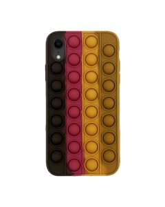 Чохол Antistress Pop It для Apple iPhone XR Brown/Hz