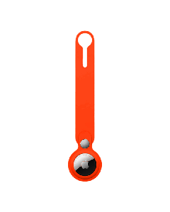 Брелок Apple AirTag Silicone Key Loop Orange
